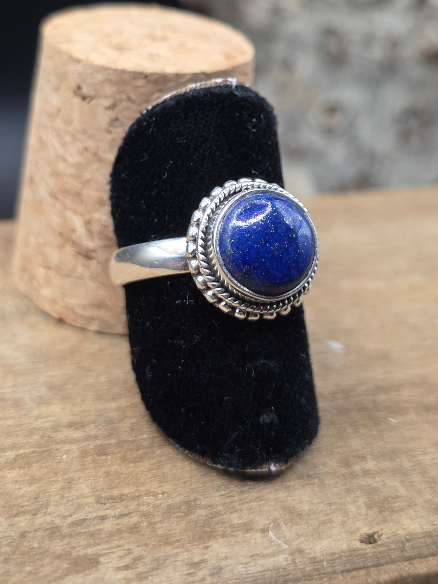 Lapis Lazuli Silver Ring