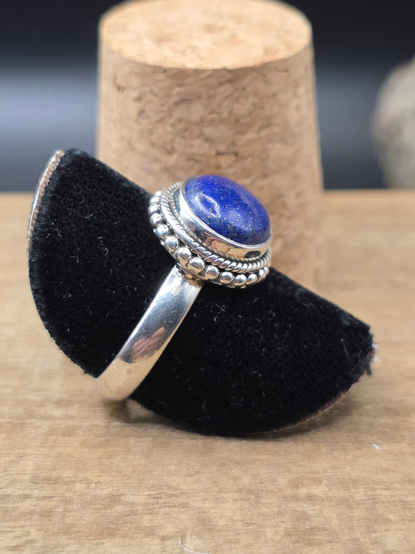 Lapis Lazuli Silver Ring