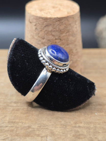 Lapis Lazuli Silver Ring